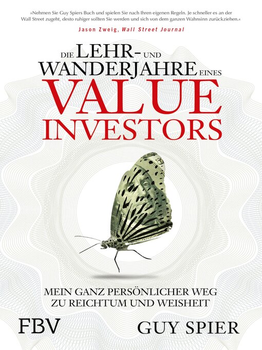 Title details for Die Lehr- und Wanderjahre eines Value-Investors by Guy Spier - Wait list